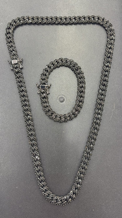 10mm Cuban Link Chain 8"