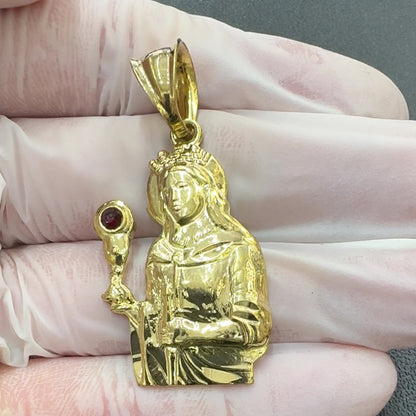 Saint Clare of Assisi Pendant