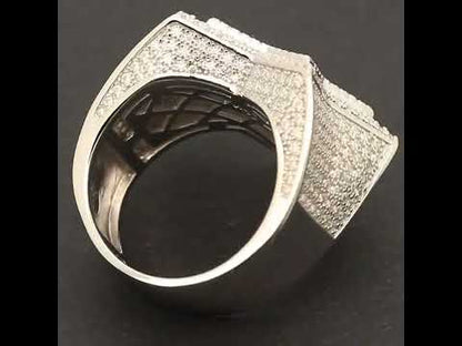 3.782ct Moissanite Star Ring Size 8