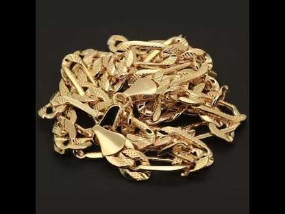 9mm Figaro Link Chain 24"