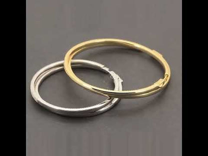3x50mm Pavé Hoops