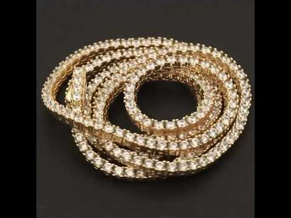 2mm Tennis Bracelet 6"