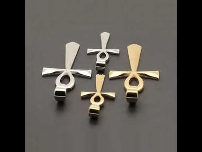 Plain Egyptian Ankh Cross Pendant L