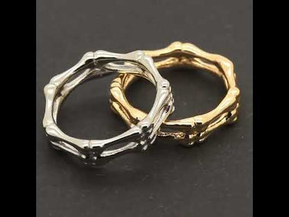 6mm Bones Band Ring Size 7