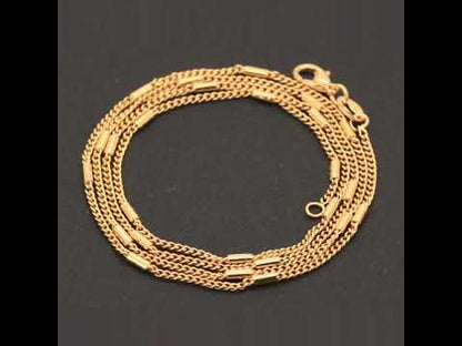 2mm Curb Cuban Link Barrel Chain 24"