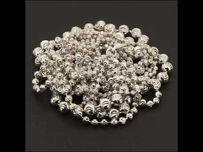 2mm Mooncut Chain 24"