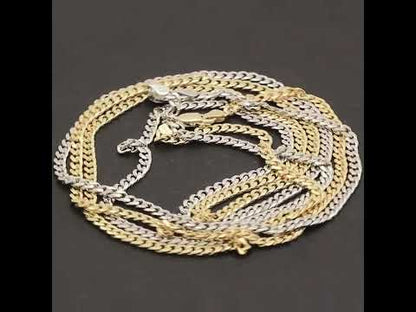 3mm Cuban Link Chain 18"