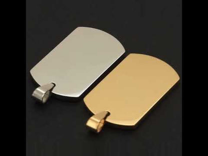 Dog Tag Pendant