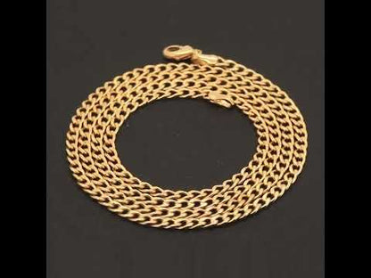 3.5mm Cuban Link Chain 24"