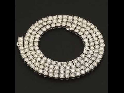 4mm Moissanite Tennis Chain 22"
