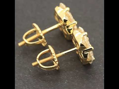 8.5mm Moissanite Cluster Studs