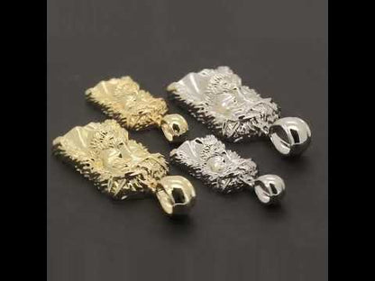 Textured Jesus Piece Pendant S