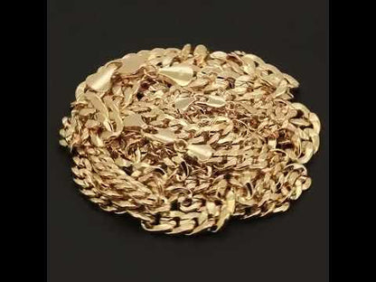 5mm Curb Cuban Link Bracelet 8"