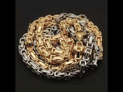 6mm Byzantine Chain 24"