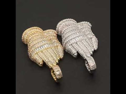 Praying Folded Hands Pendant