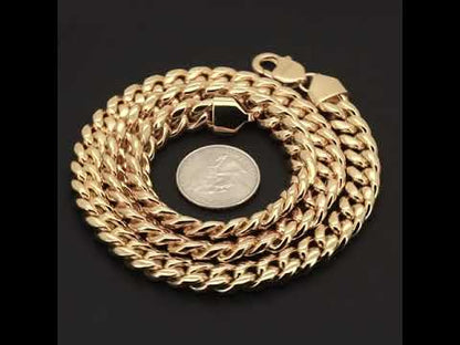 10mm Cuban Link Chain 24"
