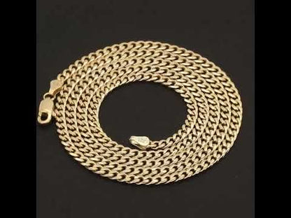 3mm Cuban Link Bracelet 7.5"