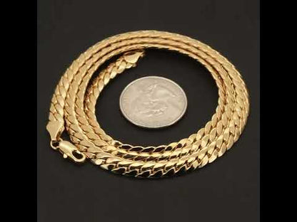 6mm Miami Cuban Link Chain 24"