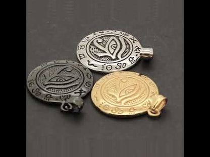 Eye of Horus Medallion Pendant