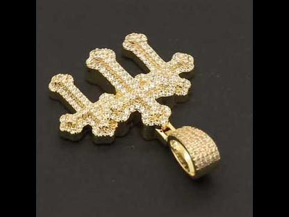 Triple Cross Pendant