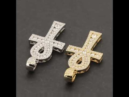 Cluster Ankh Cross Pendant
