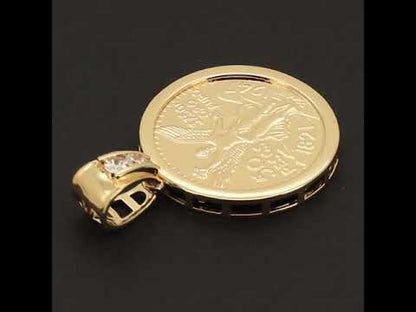 Mexican Peso Pendant
