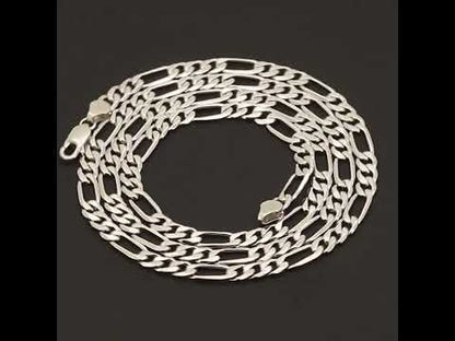5mm Figaro Chain 24"