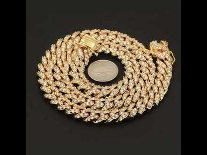 12mm Cuban Link Chain 20"