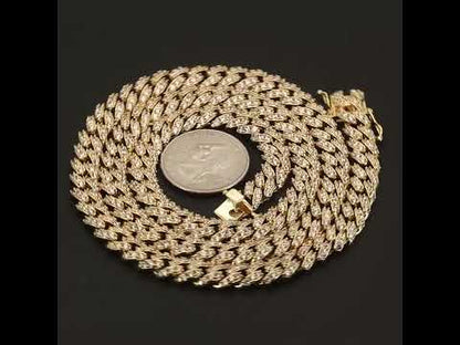 8mm Cuban Link Bracelet 8"