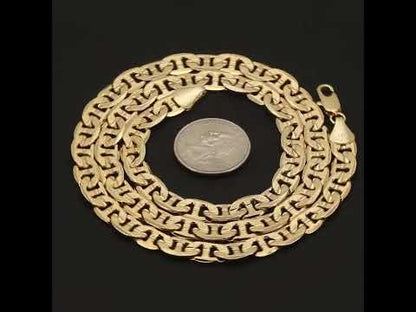 8mm Mariner Link Bracelet 8"