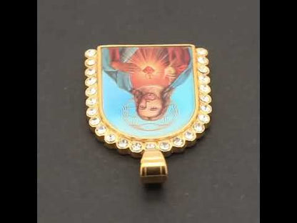 Holographic Jesus Pendant