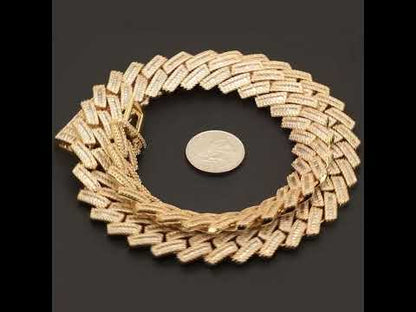 18mm Cuban Link Bracelet 8.5"