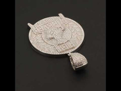 Rich Forever Music Circle Pendant