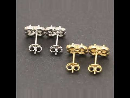 9mm Clover Halo Studs