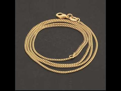 1.5mm Cuban Link Chain 24"
