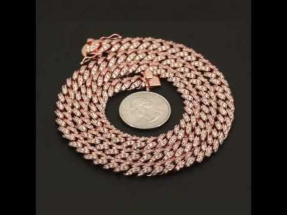 8mm Cuban Link Bracelet 8"