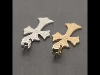 Flared Cross Pendant