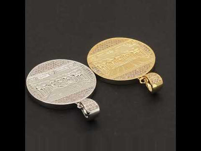 Last Supper Circle Pendant