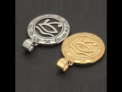 Eye of Horus Medallion Pendant