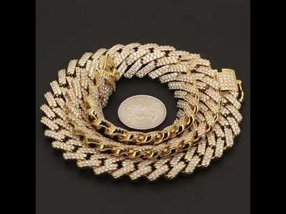 14mm Cuban Link Bracelet 8.5"