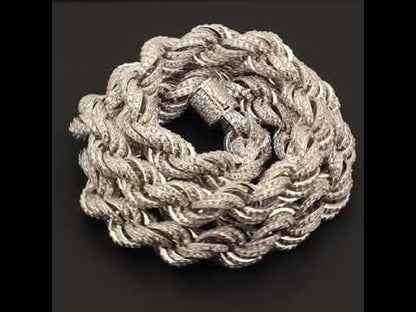 12mm Rope Chain 24"
