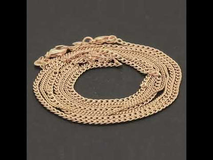 2mm Cuban Link Chain 18"