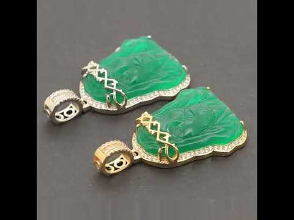 Jade Jesus Piece Pendant