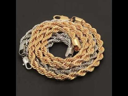 7mm Rope Chain 24"