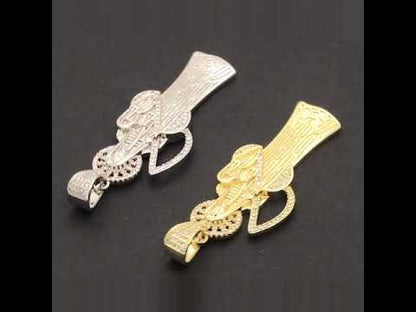 Santa Muerte Grim Reaper Pendant