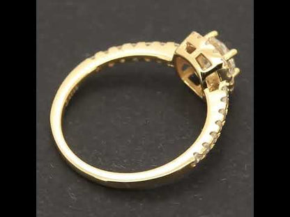 Cushion Halo Engagement Ring Size 7