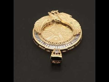 Mexican Peso Pendant