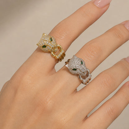 Panther Ring Size 6