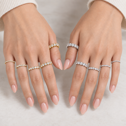 1.5mm Eternity Ring Size 7