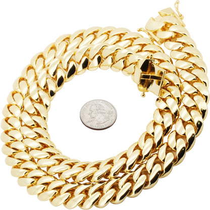 Miami Cuban Link Chain (Brass)